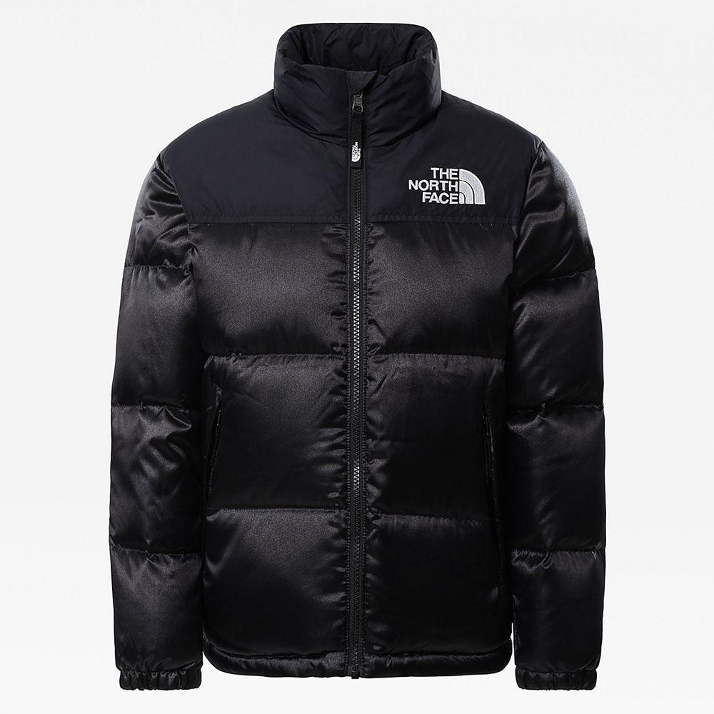 The North Face 1996 Printed Retro Παιδικα Μπουφάν Nuptse - Μαυρα (TZGY78501)